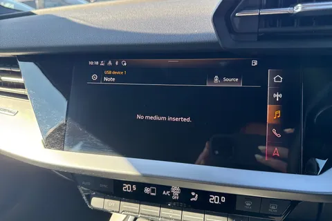 PJ22KCN Audi A3 1.5 TFSI 35 Sport Sportback Euro 6 (s/s) 5dr Thumbnail #29