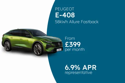 1 of 1 for PEUGEOT e-408 58kWh Allure Fastback 5dr Electric Auto (210 ps) - PCP