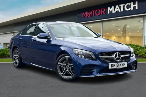 KK19KNF Mercedes-Benz C Class 1.5 C200 MHEV EQ Boost AMG Line (Premium) G-Tronic+ Euro 6 (s/s) 4dr Thumbnail #2