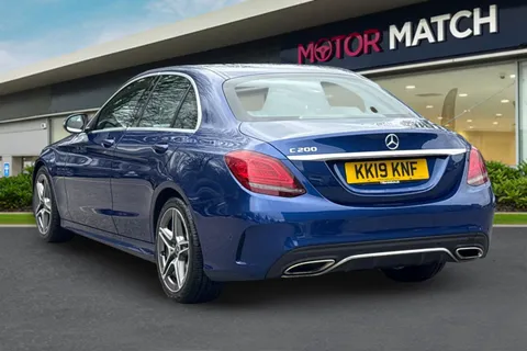KK19KNF Mercedes-Benz C Class 1.5 C200 MHEV EQ Boost AMG Line (Premium) G-Tronic+ Euro 6 (s/s) 4dr Thumbnail #3