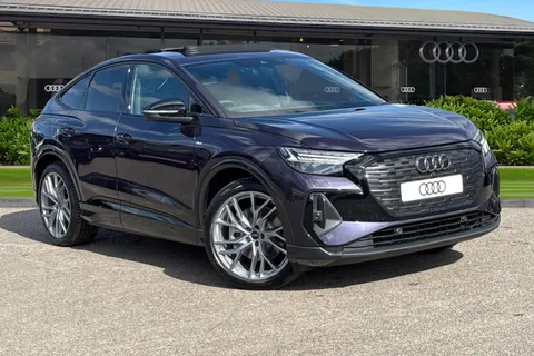 Audi Q4 e-tron 45 Black Edition Sportback Auto 5dr 82kWh Thumbnail #1