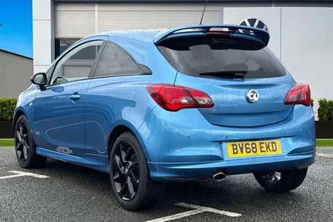 BV68EKD Vauxhall Corsa 1.4i ecoTEC SRi VX Line Nav Black Euro 6 3dr Thumbnail #3