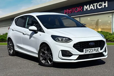 DY23PUE Ford Fiesta 1.0T EcoBoost MHEV ST-Line Edition Euro 6 (s/s) 5dr Thumbnail #2