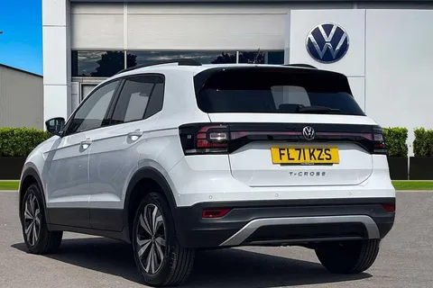 FL71KZS Volkswagen T-Cross 1.0 TSI 110 Black Edition 5dr ⭐Winter Pack⭐ Thumbnail #4