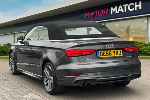 OE66YRJ Audi A3 Cabriolet 1.4 TFSI CoD S line Euro 6 (s/s) 2dr Thumbnail #2