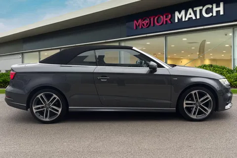 OE66YRJ Audi A3 Cabriolet 1.4 TFSI CoD S line Euro 6 (s/s) 2dr Thumbnail #3