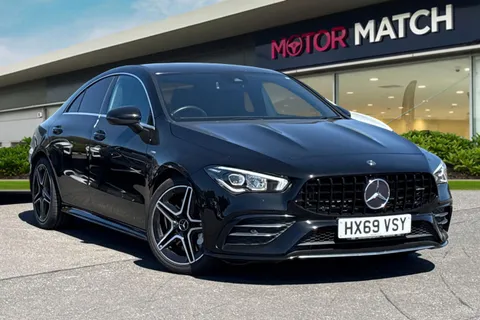 HX69VSY Mercedes-Benz Cla Class 2.0 CLA35 AMG Coupe 7G-DCT 4MATIC Euro 6 (s/s) 4dr Thumbnail #2