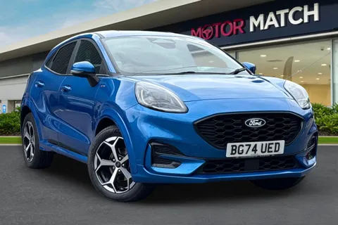 BG74UED Ford Puma 1.0T EcoBoost MHEV ST-Line DCT Euro 6 (s/s) 5dr Thumbnail #2