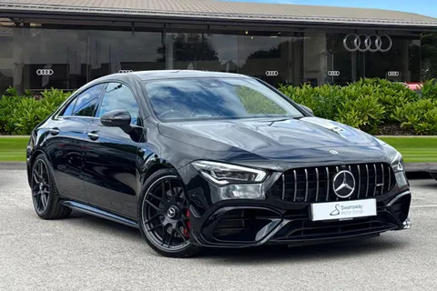 PO73WYD Mercedes-Benz Cla Class 2.0 CLA45 AMG S Plus Coupe 8G-DCT 4MATIC+ Euro 6 (s/s) 4dr Thumbnail #2