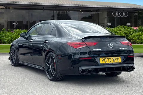 PO73WYD Mercedes-Benz Cla Class 2.0 CLA45 AMG S Plus Coupe 8G-DCT 4MATIC+ Euro 6 (s/s) 4dr Thumbnail #3