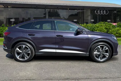  Audi Q4 e-tron 45 S line Sportback 5dr Electric Auto quattro 82kWh (286 ps) Thumbnail #4