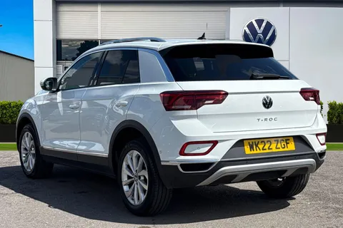 WK22ZGF Volkswagen T-Roc 2.0 TDI 150 EVO Style 5dr DSG ⭐1 Year VW Warranty⭐ Thumbnail #3