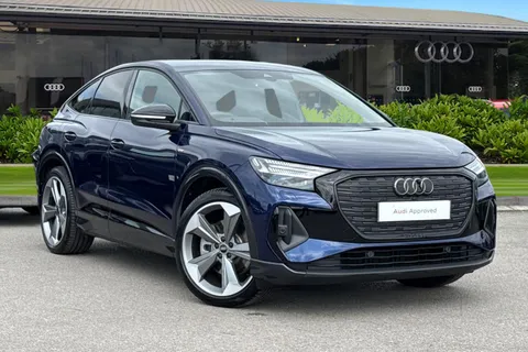 KW74NUX Audi Q4 e-tron 210kW 45 82kWh Black Edition 5dr Auto Thumbnail #2