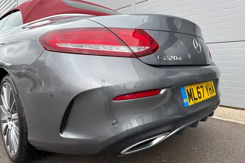 ML67YHA Mercedes-Benz C Class 2.1 C220d AMG Line (Premium Plus) Cabriolet G-Tronic+ Euro 6 (s/s) 2dr Thumbnail #8