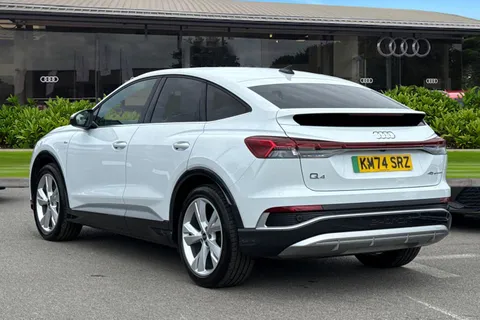 KM74SRZ Audi Q4 e-tron 210kW 45 82kWh S Line 5dr Auto [Leather] Thumbnail #3