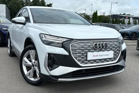 KM74SRZ Audi Q4 e-tron 210kW 45 82kWh S Line 5dr Auto [Leather] Thumbnail #9