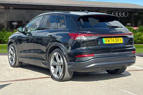 KW74DKY Audi Q4 e-tron 125kW 35 55kWh Black Edition 5dr Auto Thumbnail #2