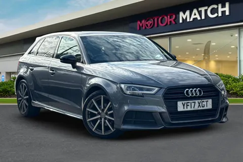 YF17XGT Audi A3 1.4 TFSI CoD Black Edition Sportback Euro 6 (s/s) 5dr Thumbnail #2