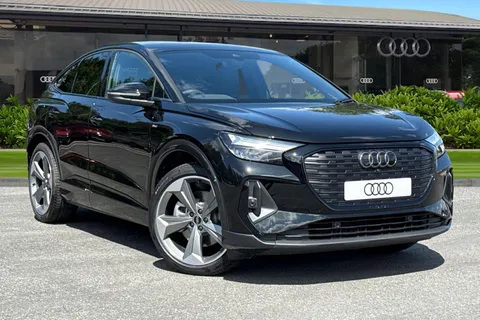Audi Q4 e-tron 45 Black Edition Sportback Auto 5dr 82kWh Thumbnail #1