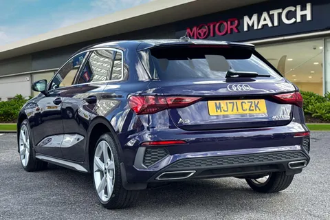 MJ71CZK Audi A3 1.4 TFSIe 40 S line Sportback S Tronic Euro 6 (s/s) 5dr 13kWh Thumbnail #3