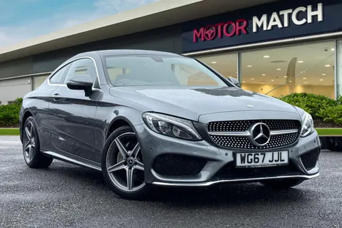 WG67JJL Mercedes-Benz C Class 2.0 C200 AMG Line (Premium) G-Tronic+ Euro 6 (s/s) 2dr Thumbnail #2