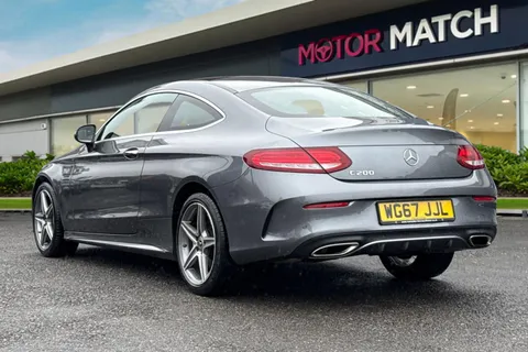 WG67JJL Mercedes-Benz C Class 2.0 C200 AMG Line (Premium) G-Tronic+ Euro 6 (s/s) 2dr Thumbnail #3