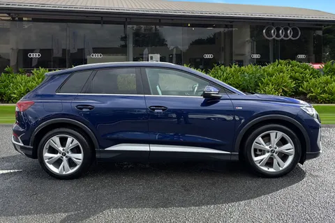 KO74MVU Audi Q4 e-tron 35 S line SUV 5dr Electric Auto 55kWh (170 ps) Thumbnail #4