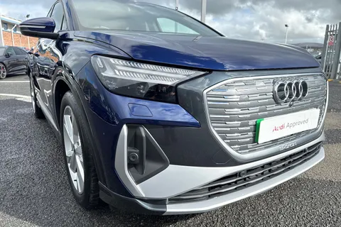 KO74MVU Audi Q4 e-tron 35 S line SUV 5dr Electric Auto 55kWh (170 ps) Thumbnail #9