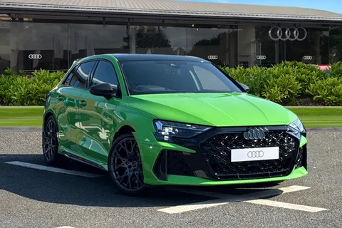  Audi RS 3 2.5 TFSI Carbon Black Sportback S Tronic quattro Euro 6 (s/s) 5dr Thumbnail #1