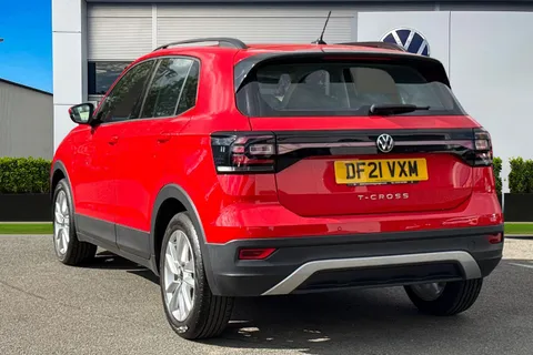 DF21VXM Volkswagen T-Cross 1.0 TSI (110ps) SE Hatchback | Driver Assistance Pack Thumbnail #3