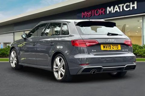 MV19ZTD Audi A3 1.0 TFSI 30 S line Sportback S Tronic Euro 6 (s/s) 5dr Thumbnail #3