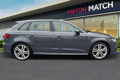 MV19ZTD Audi A3 1.0 TFSI 30 S line Sportback S Tronic Euro 6 (s/s) 5dr Thumbnail #4