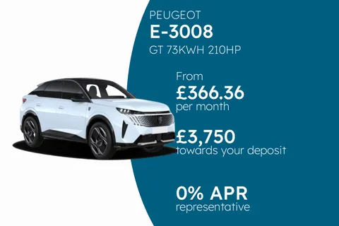 1 of 1 for PEUGEOT e-3008 GT 73KWH 210HP - PCP