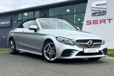 GJ22PTZ Mercedes-Benz C Class 1.5 C200 MHEV AMG Line Edition (Premium) Cabriolet G-Tronic+ Euro 6 (s/s) 2dr Thumbnail #2