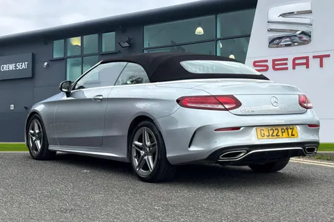 GJ22PTZ Mercedes-Benz C Class 1.5 C200 MHEV AMG Line Edition (Premium) Cabriolet G-Tronic+ Euro 6 (s/s) 2dr Thumbnail #3