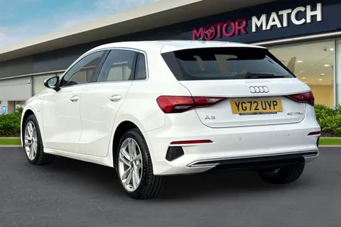 YG72UYP Audi A3 1.4 TFSIe 40 Sport Sportback S Tronic Euro 6 (s/s) 5dr 13kWh Thumbnail #3