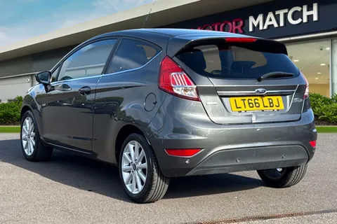 LT66LBJ Ford Fiesta 1.0T EcoBoost Titanium Powershift Euro 6 3dr Thumbnail #3
