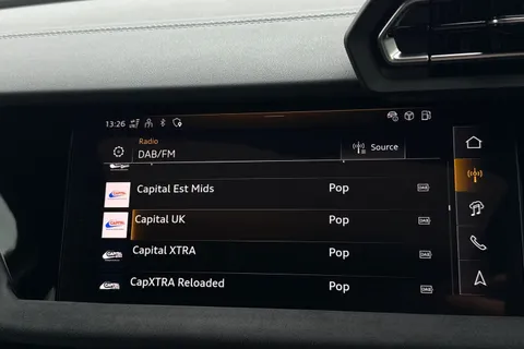  Audi S3 2.0 TFSI Black Edition Sportback S Tronic quattro Euro 6 (s/s) 5dr Thumbnail #53