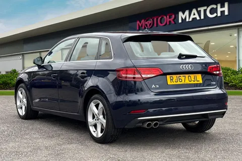 RJ67OJL Audi A3 2.0 TDI Sport Sportback Euro 6 (s/s) 5dr Thumbnail #3