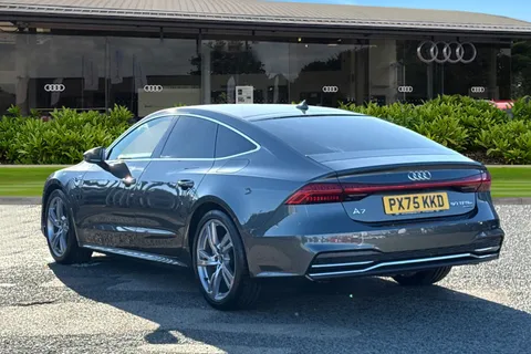 PX75KKD Audi A7 2.0 TFSIe 50 S line Sportback S Tronic quattro Euro 6 (s/s) 5dr 17.9kWh Thumbnail #3
