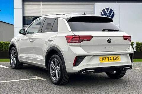 KT74AOS Volkswagen T-Roc 2.0 TDI 150 EVO R-Line 5dr DSG⭐Low TAX £195 a year, Rear view camera⭐ Thumbnail #3