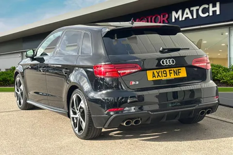 AX19FNF Audi S3 2.0 TFSI Black Edition Sportback S Tronic quattro Euro 6 (s/s) 5dr Thumbnail #3