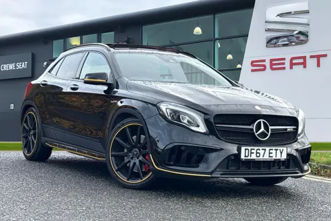 DF67ETY Mercedes-Benz Gla 2.0 GLA45 AMG Yellow Night Edition SpdS DCT 4MATIC Euro 6 (s/s) 5dr Thumbnail #2