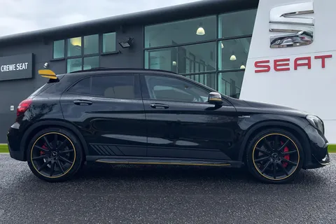 DF67ETY Mercedes-Benz Gla 2.0 GLA45 AMG Yellow Night Edition SpdS DCT 4MATIC Euro 6 (s/s) 5dr Thumbnail #4