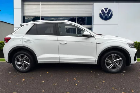 KO74HDV Volkswagen T-Roc 2.0 TDI 150 EVO R-Line 5dr DSG ⭐Winter Pack, Low TAX £195⭐ Thumbnail #4