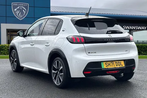 SH71DDL PEUGEOT e-208 50kWh GT Auto 5dr Thumbnail #3