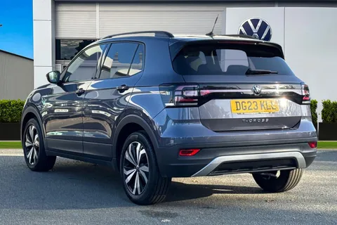 DG23KLL Volkswagen T-Cross 1.0 TSI 110 Black Edition 5dr | App Connect | Acc Thumbnail #3