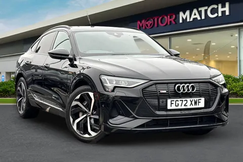 1 of 65 for Audi e-tron 50 Black Edition Sportback Auto quattro 5dr 71.2kWh (11kW Charger)