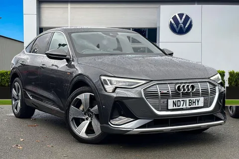 1 of 53 for Audi e-tron 55 S line Sportback Auto quattro 5dr 95kWh (11kW Charger)
