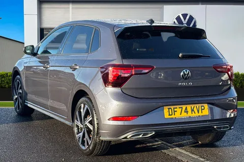 DF74KVP Volkswagen Polo 1.0 TSI 115 R-Line 5dr DSG **HEATED SEATS + 17' BERGAMO** Thumbnail #3